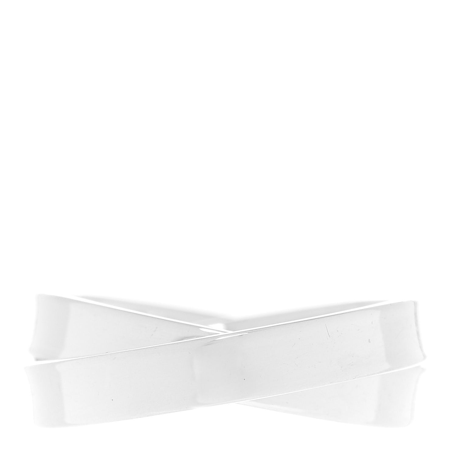 Tiffany Sterling Silver 1837 Interlocking Ring 53 6.5 3 of 4