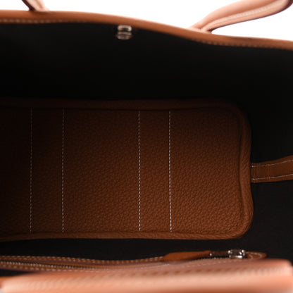 Hermes Togo Swift Neo Garden 23 Bredies  Gold Bai Brun Craie 4 of 10