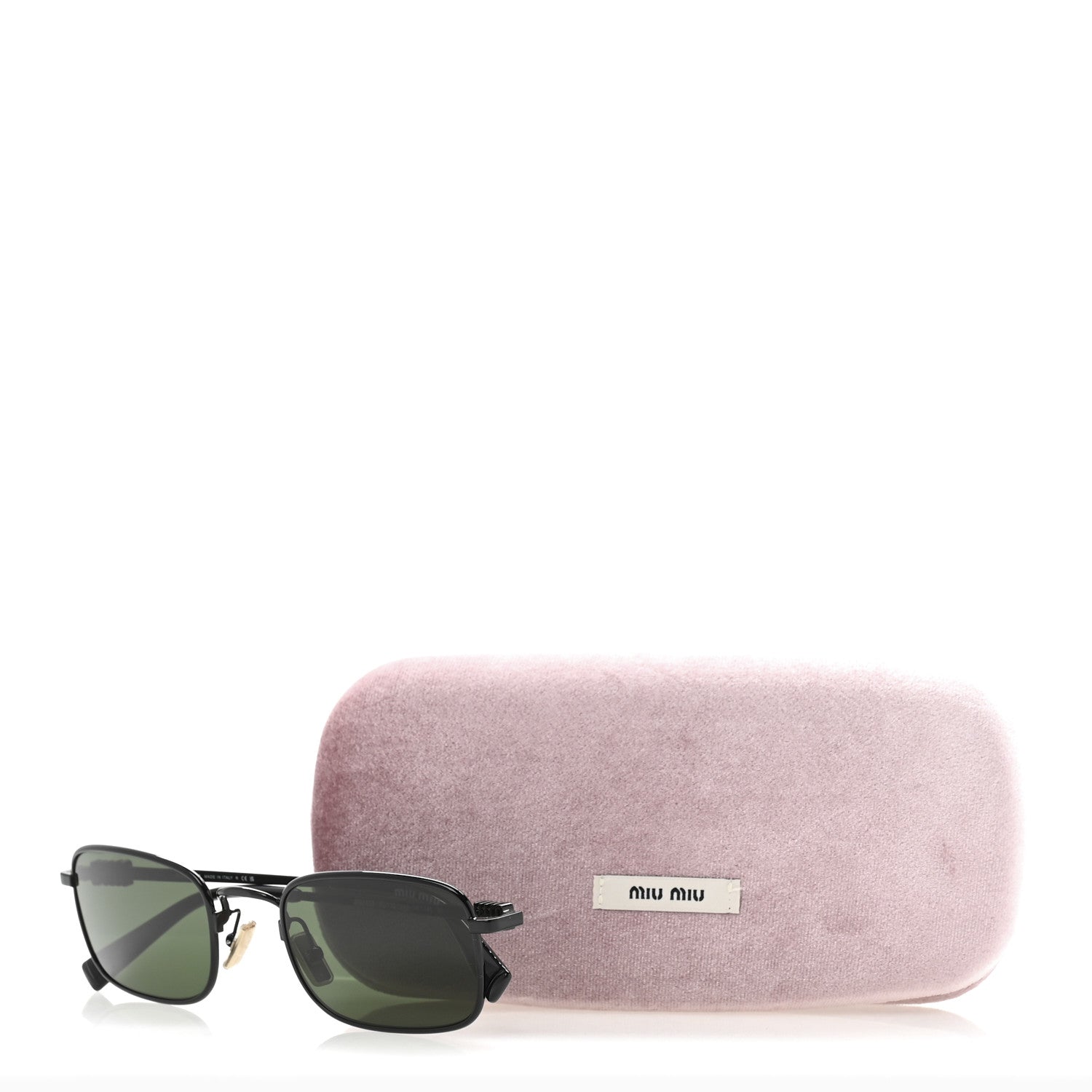 Miu Miu Metal Sunglasses SMU A53 Black 9 of 9