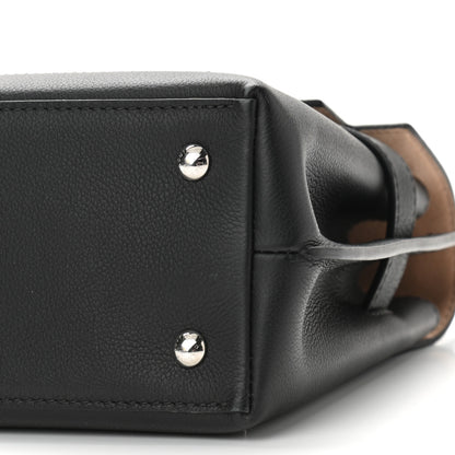 Louis Vuitton Calfskin Lockme Ever BB Black 9 of 9