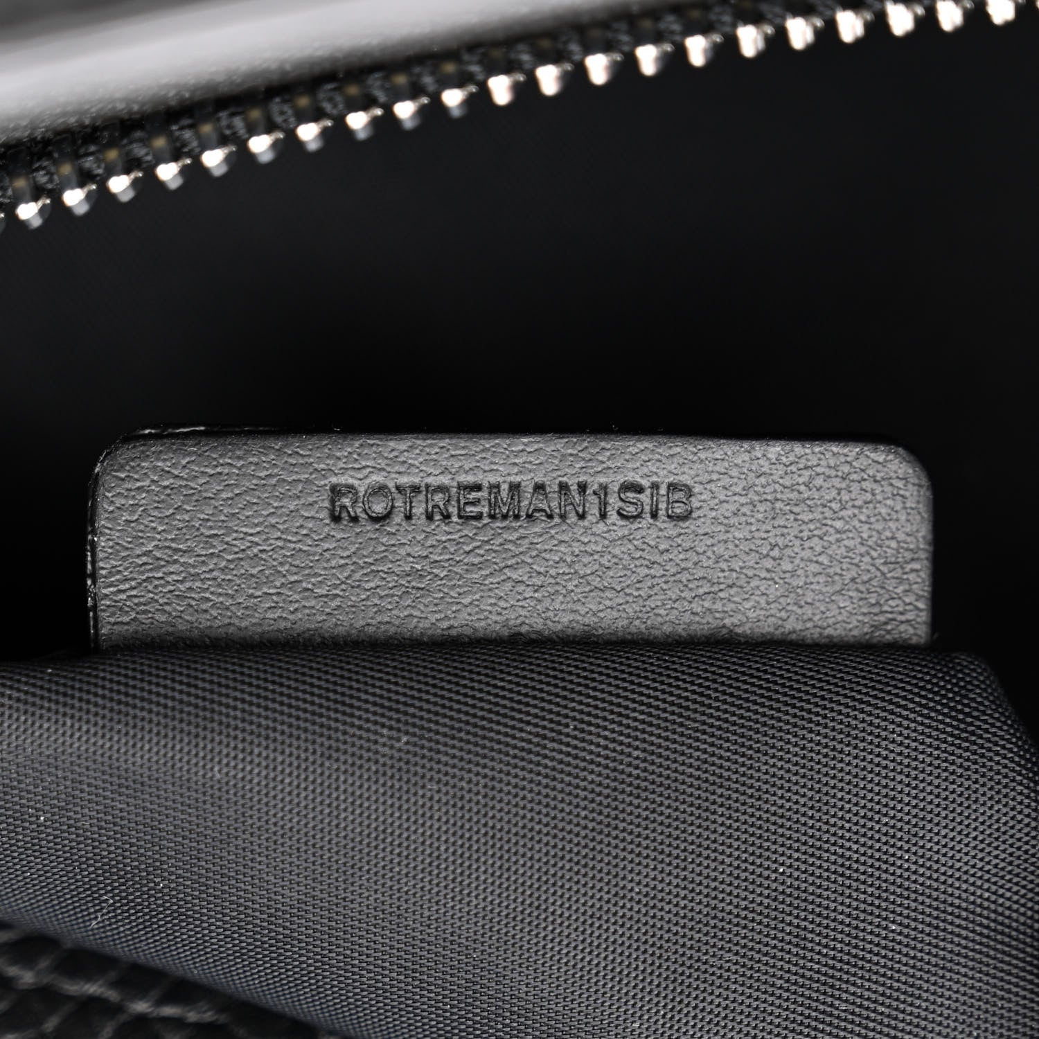 Burberry Grainy Calfskin Embossed Bruno Messenger Black 8 of 11
