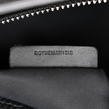 Burberry Grainy Calfskin Embossed Bruno Messenger Black 8 of 11