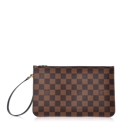Louis Vuitton Damier Ebene Neverfull MM GM Pochette 1 of 9