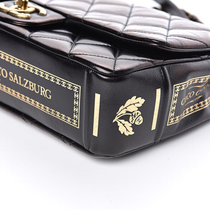 Chanel Hot Stamping Calfskin Tale Of Salzburg Flap Black 9 of 10