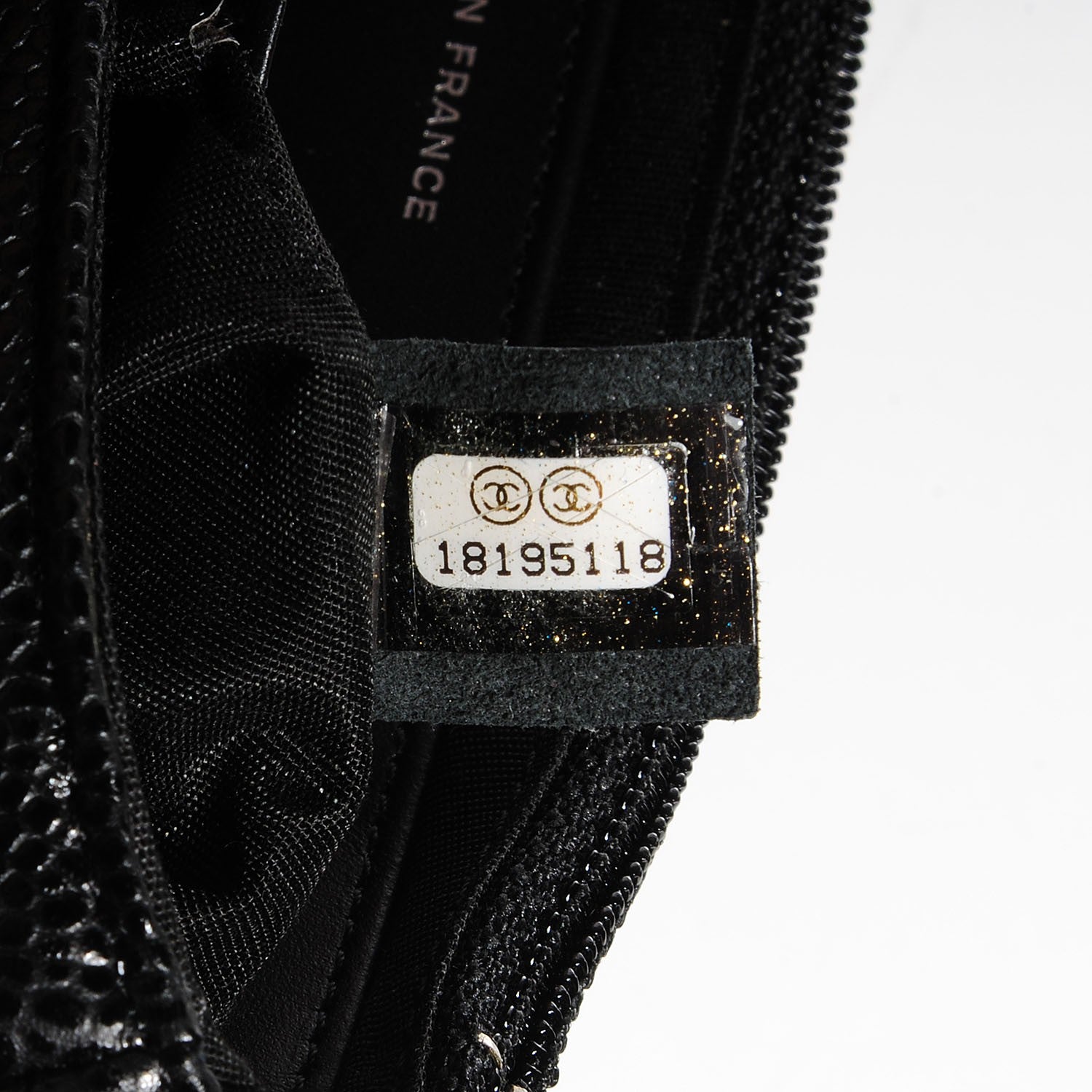 Chanel Caviar Half Moon Wallet On Chain WOC Black 8 of 9