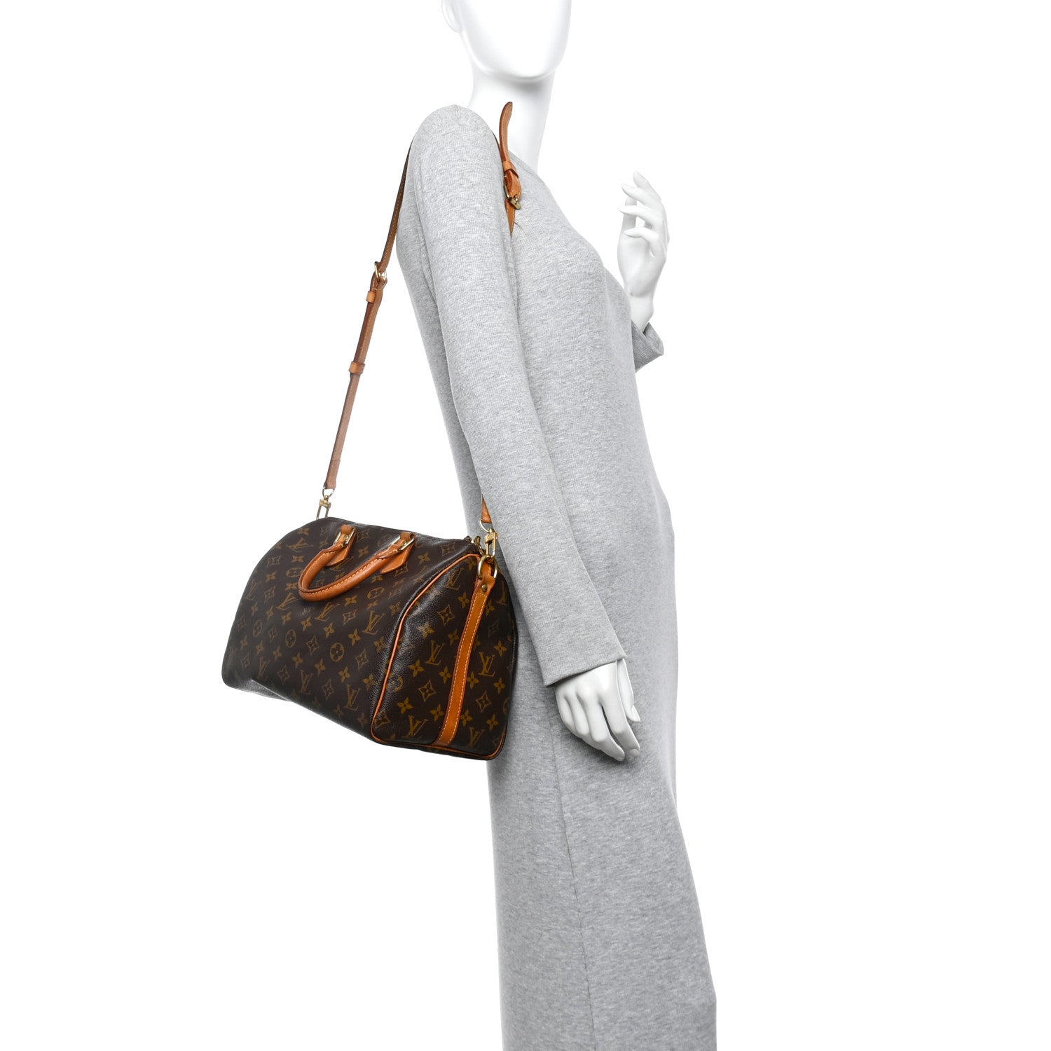 Louis Vuitton Monogram Speedy Bandouliere 30 2 of 12