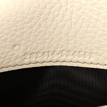 Gucci Pebbled Calfskin Large Soho Continental Wallet Off White 7 of 8