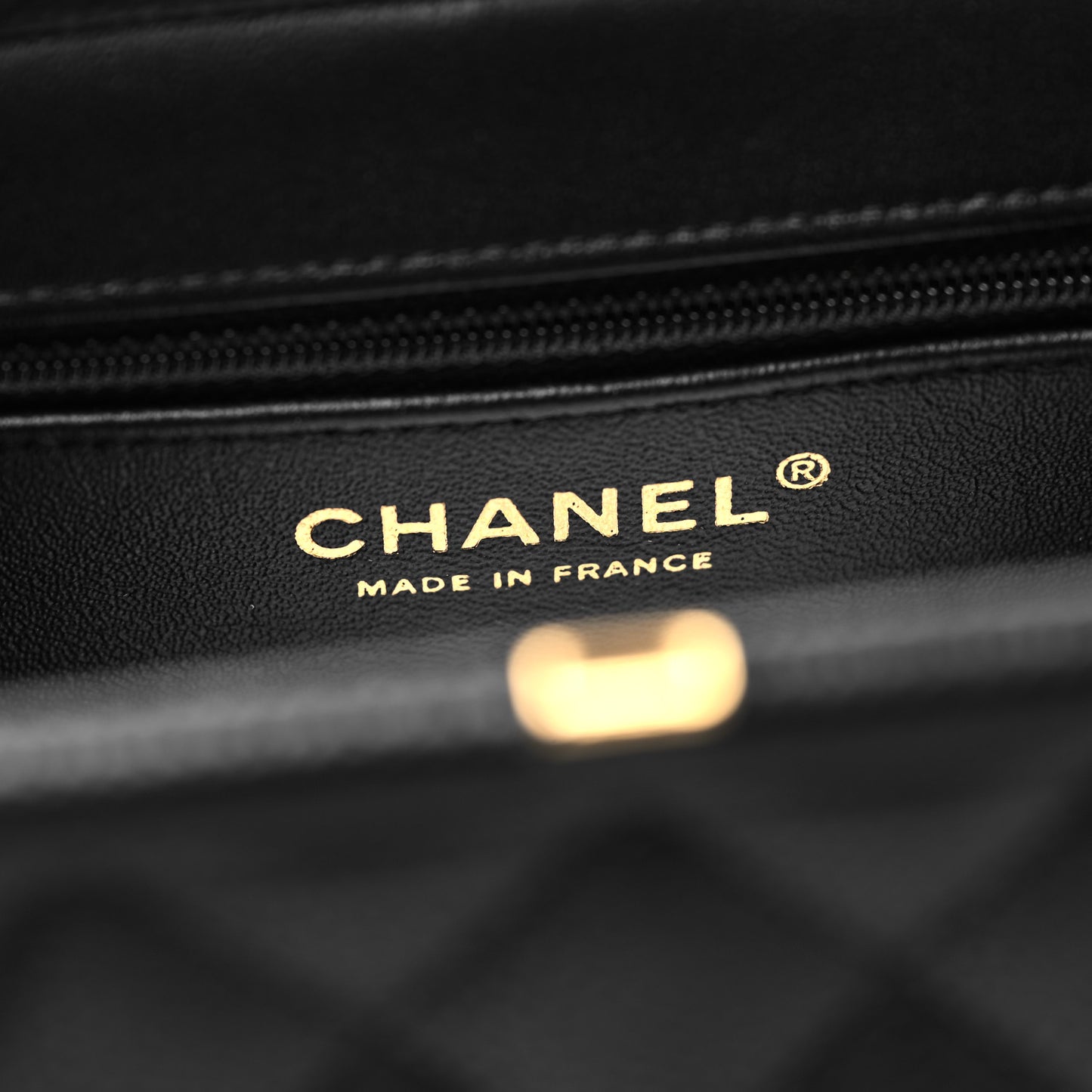 Caviar Quilted Timeless Clutch Black