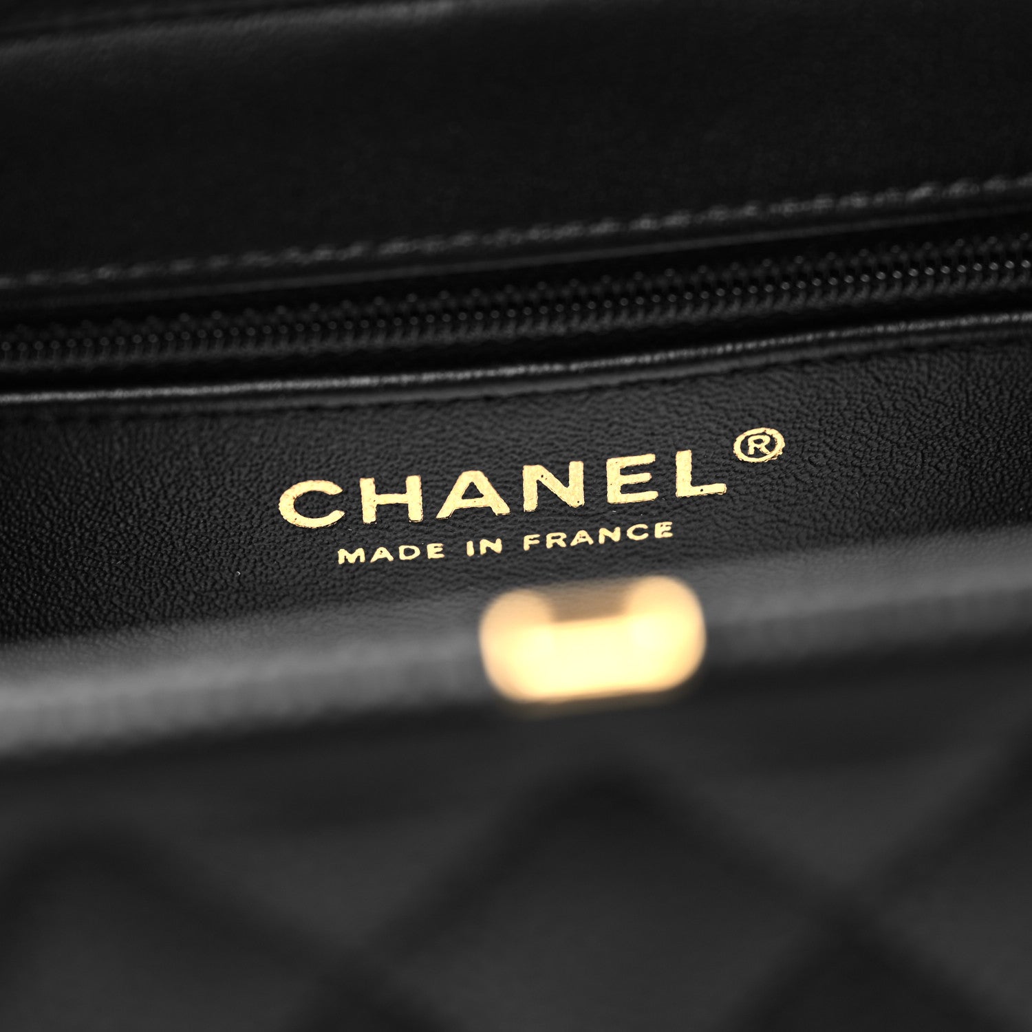 Chanel Caviar Quilted Timeless Clutch Black 6 of 12