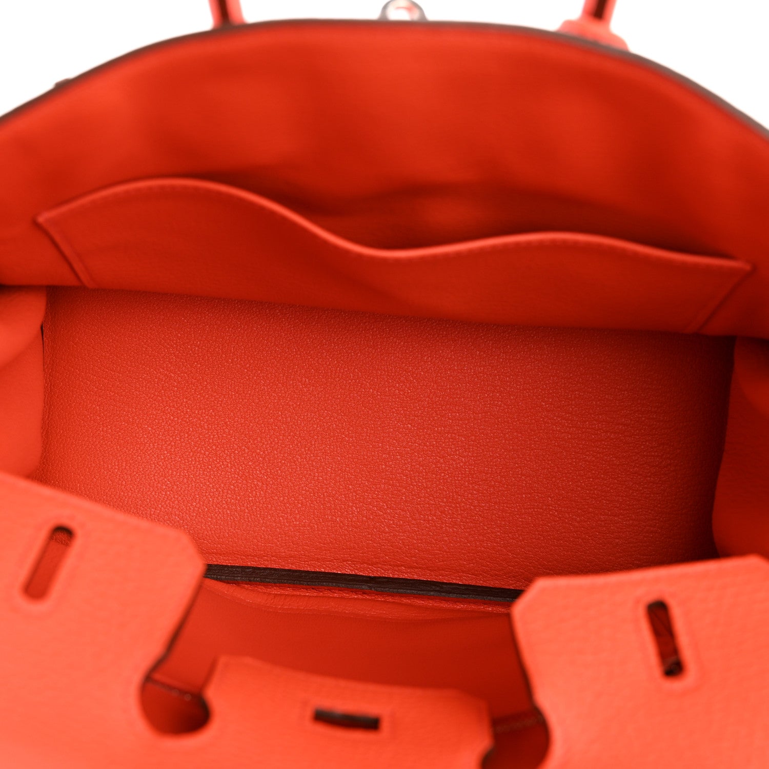 Hermes Togo Birkin 25 Orange Poppy 5 of 11