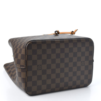 Louis Vuitton Damier Ebene Neonoe MM Safran 3 of 8