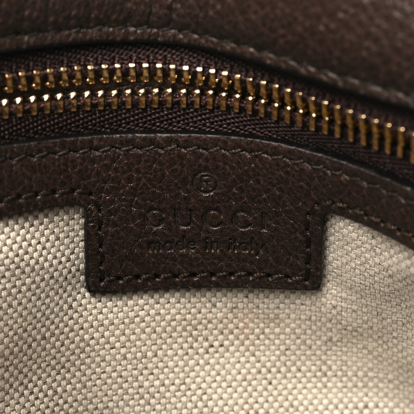 GG Supreme Monogram Textured Dollar Calfskin Web Medium Blondie Shoulder Flap Bag Beige Ebony New Acero