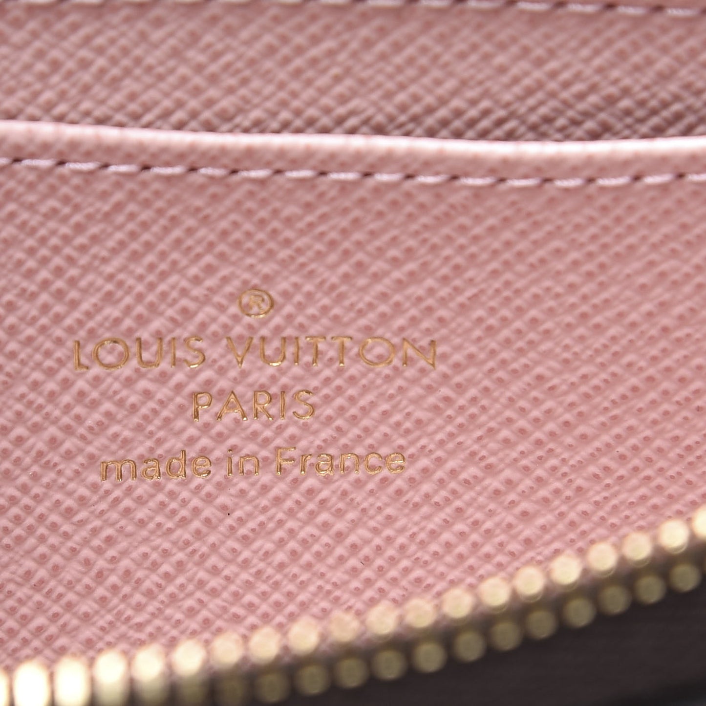 Damier Ebene Zippy Coin Purse Rose Ballerine