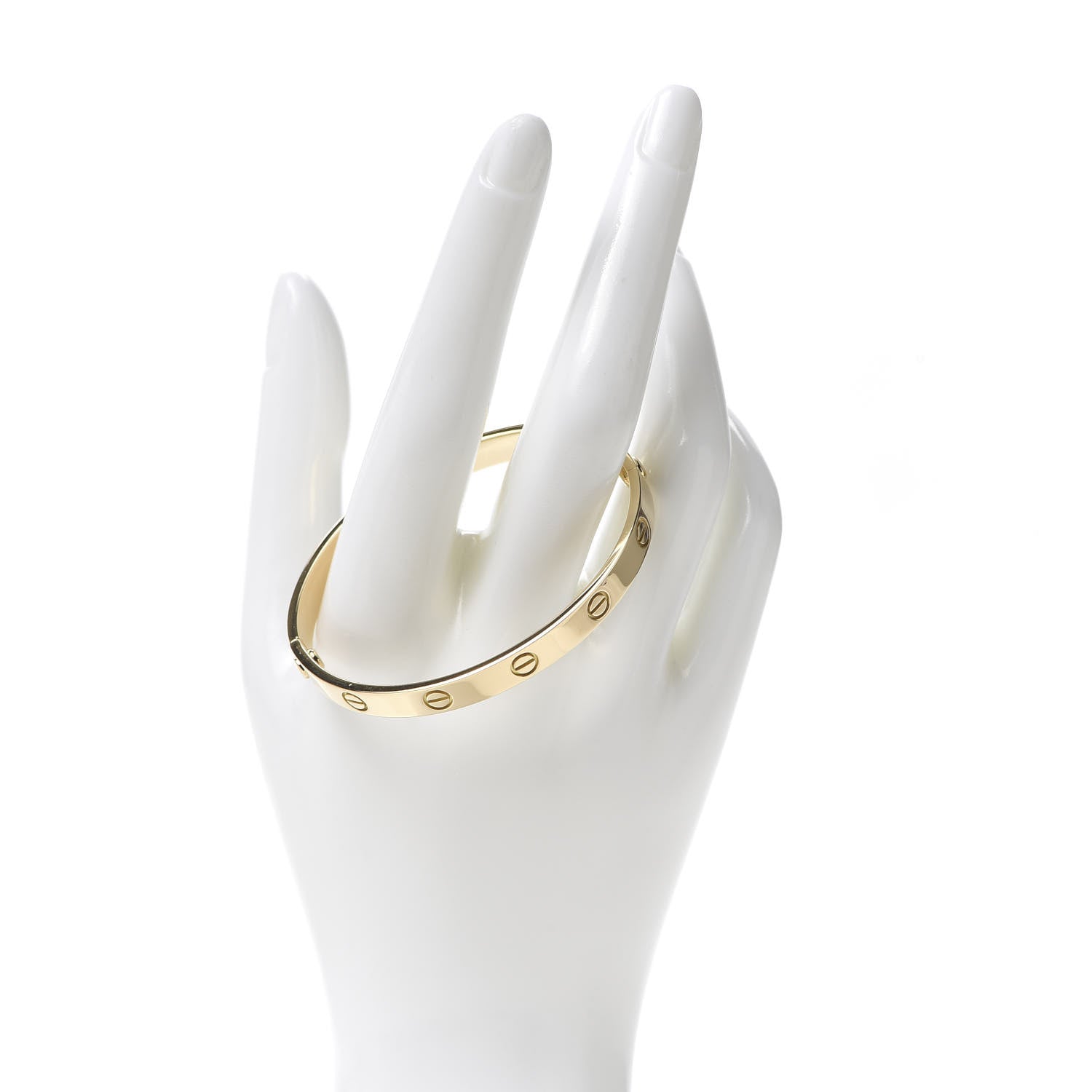Cartier 18K Yellow Gold LOVE Bracelet 17 2 of 5
