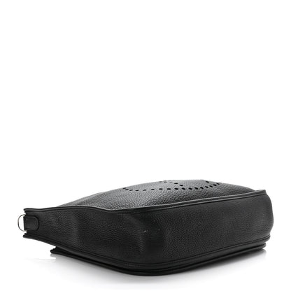 Hermes Taurillon Clemence Evelyne III GM Black 4 of 10
