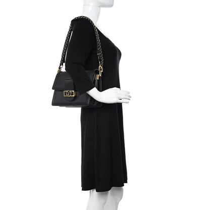 Louis Vuitton Epi Dauphine MM Black 2 of 12