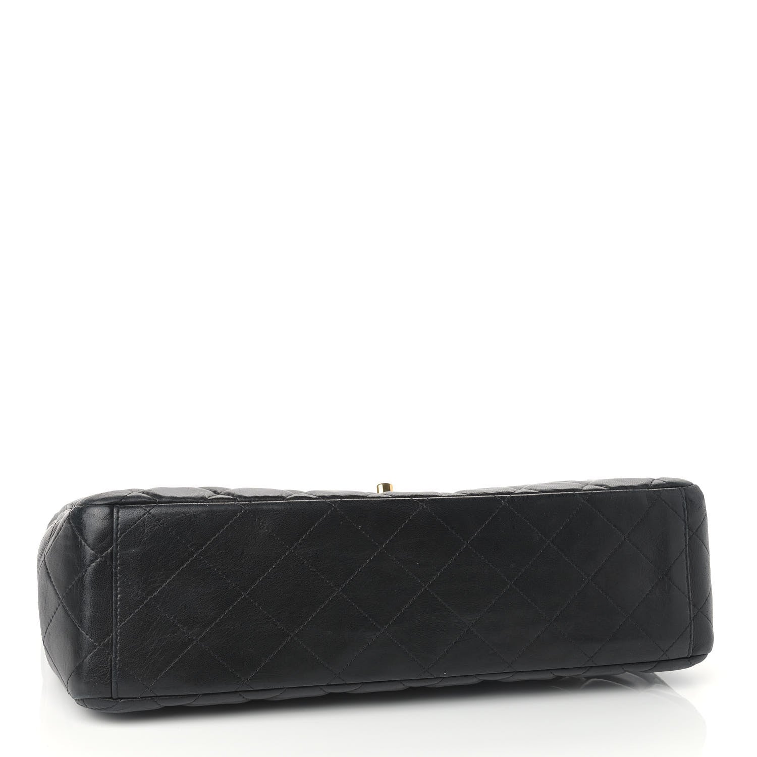 Chanel Lambskin Quilted Maxi Single Flap Black 4 of 15