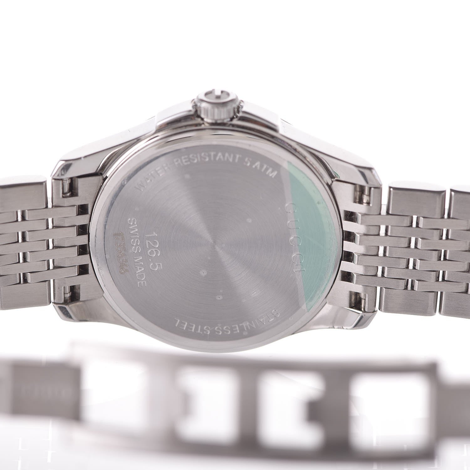 Gucci Stainless Steel 27mm G-Timeless Quartz Watch Black 8 of 9
