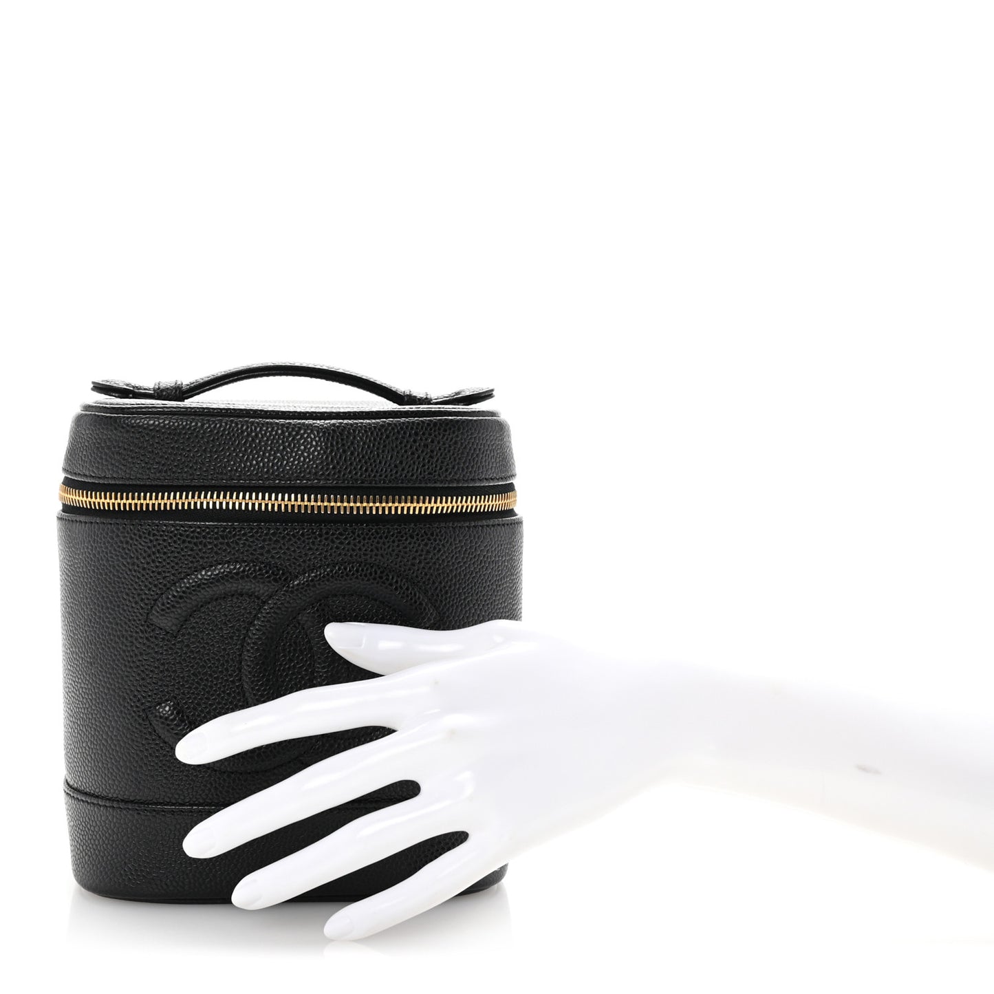 Caviar Vanity Cosmetic Case Black