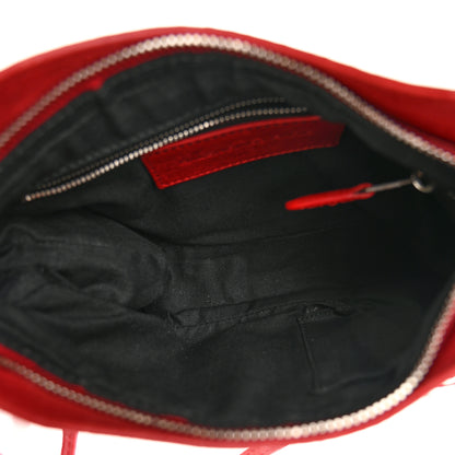 Balenciaga Agneau Giant 12 Silver Hardware Hip Rouge Coquelicot 5 of 13