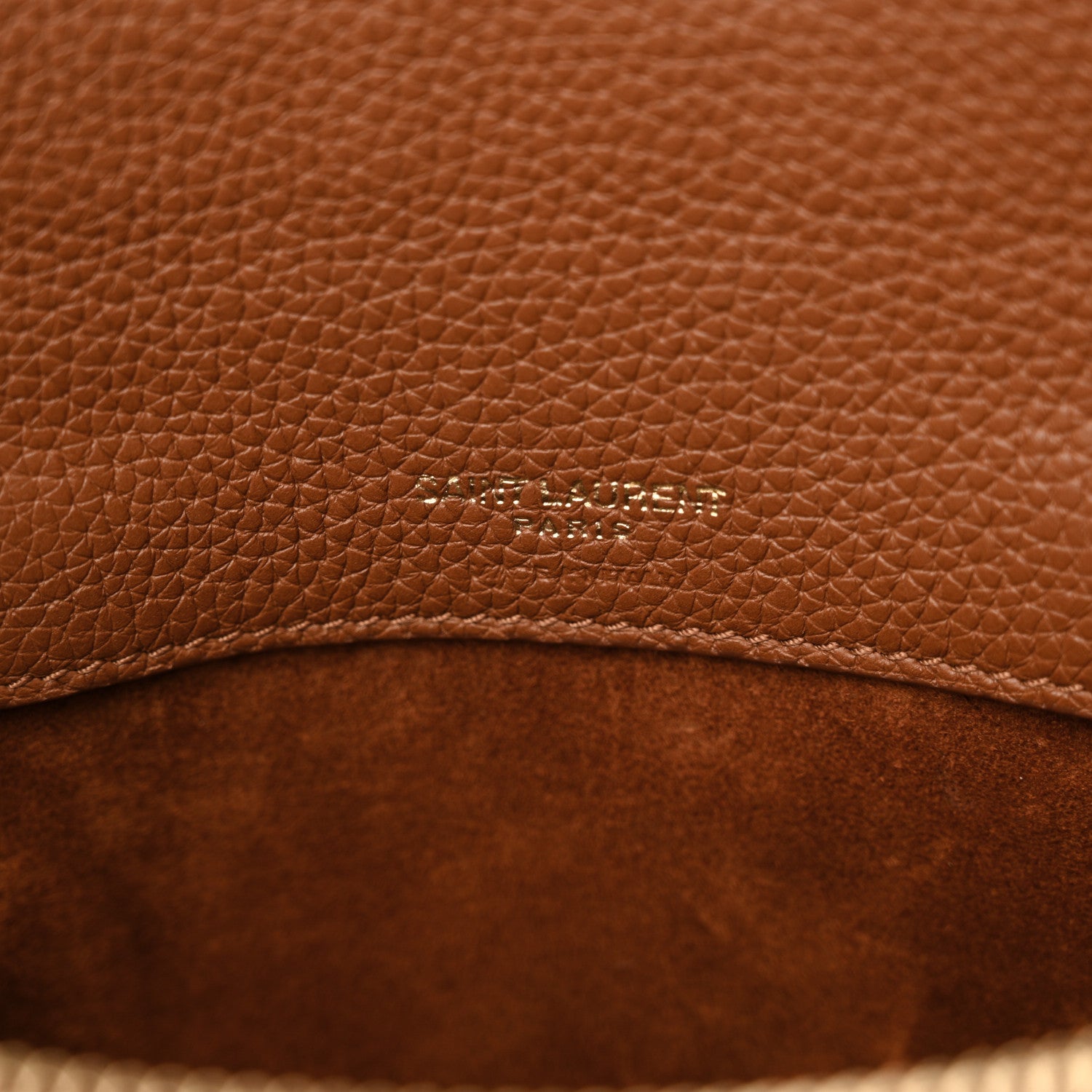 Saint Laurent Grained Calfskin Baby Sac De Jour Supple Canyon 6 of 12