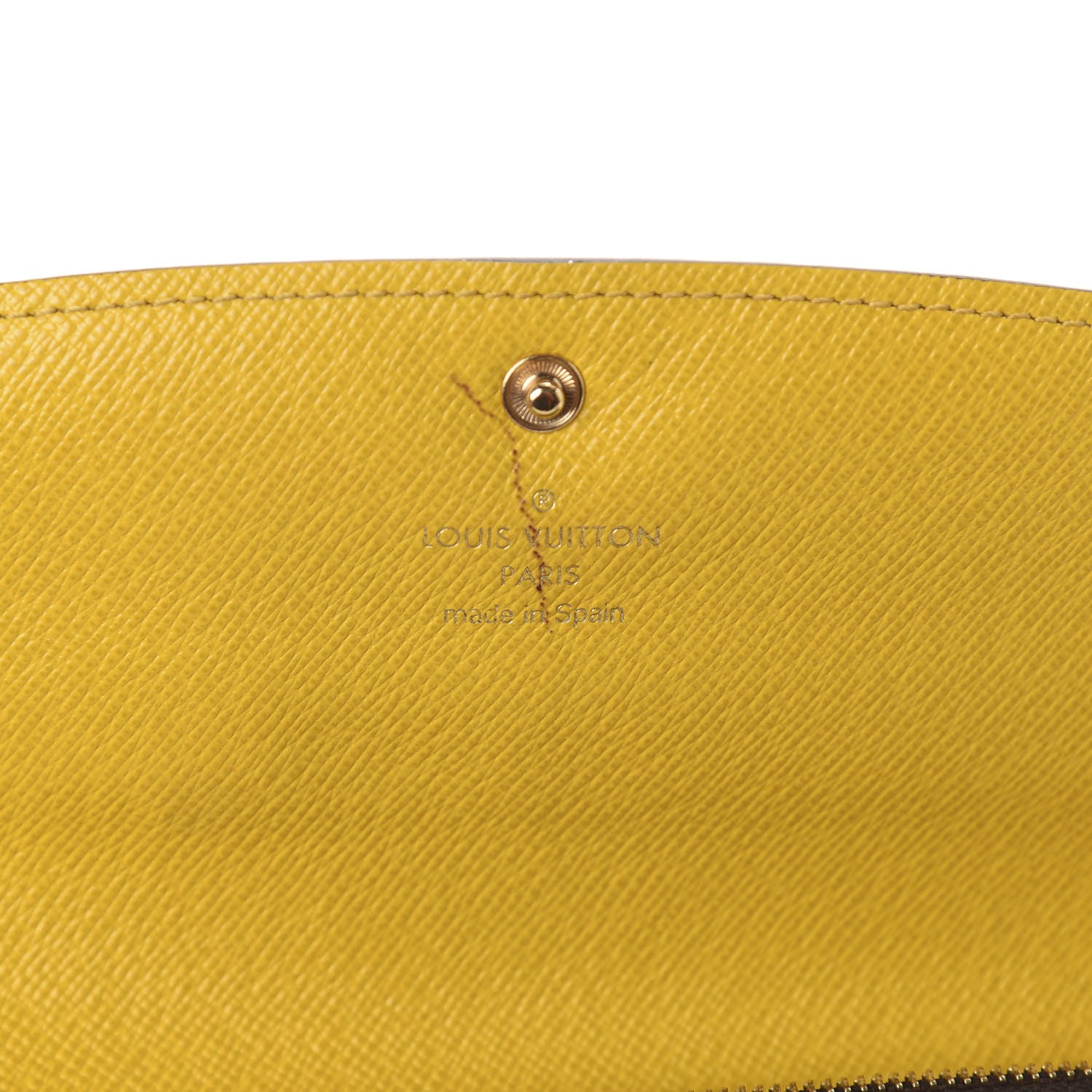 Louis Vuitton Monogram Emilie Wallet Mimosa 5 of 5