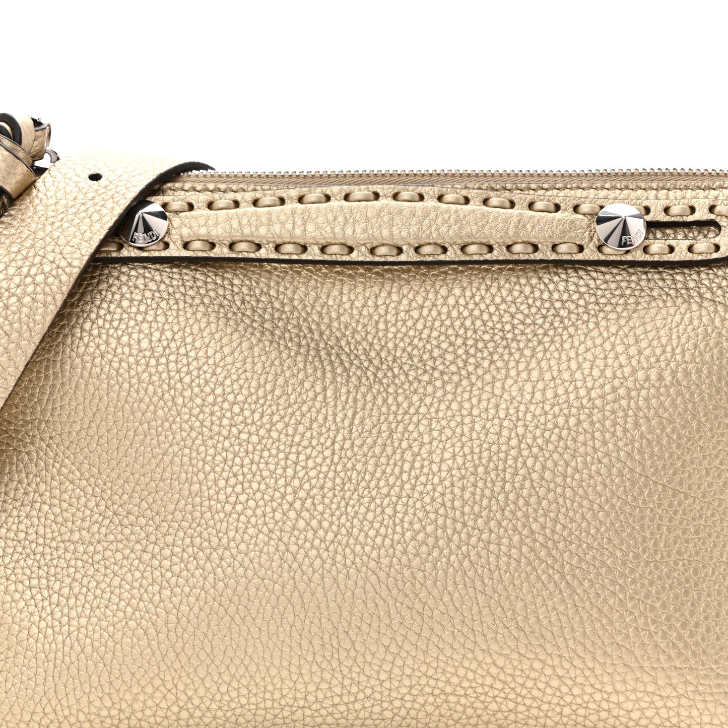Cuoio Romano Selleria Medium By The Way Boston Bag Gold