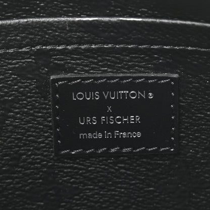Louis Vuitton X UF Tufted Monogram Pochette Accessories White Black 7 of 7
