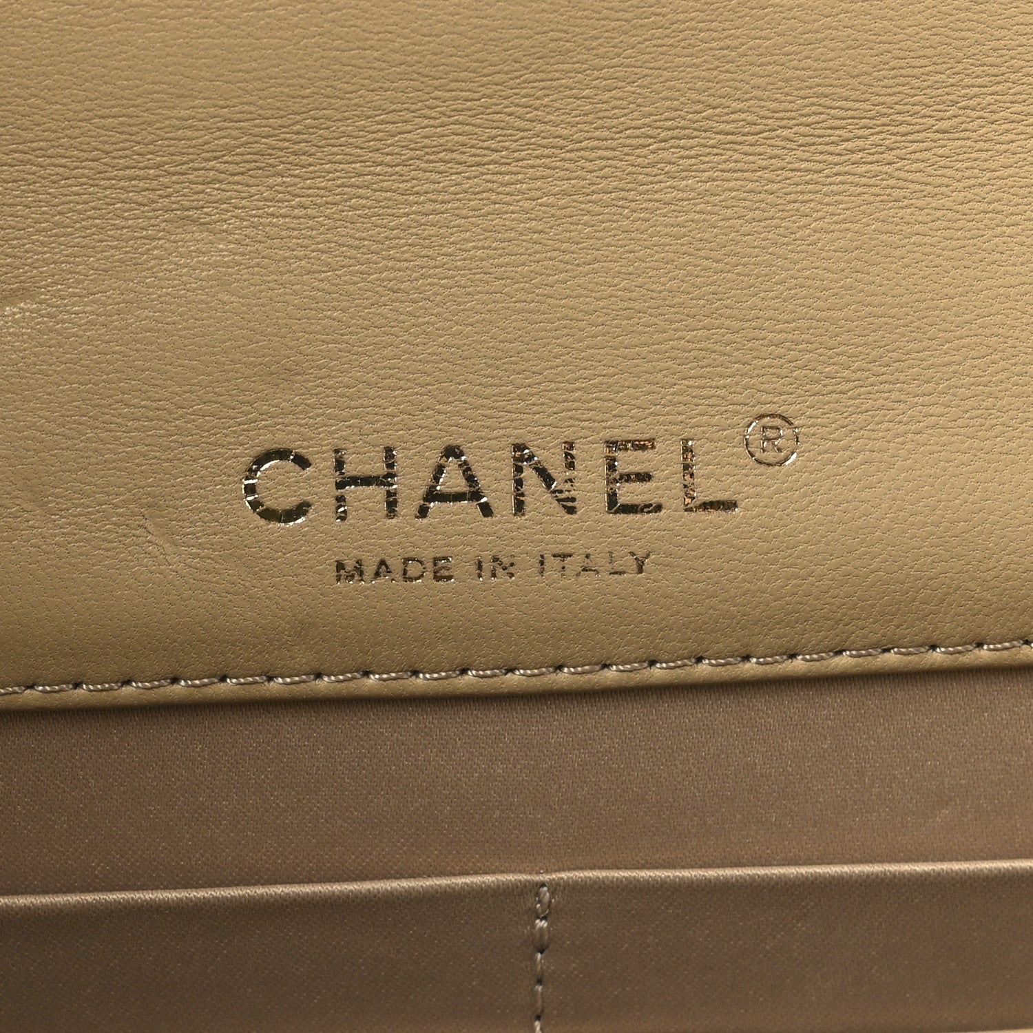 Chanel Lambskin Quilted Golden Class Wallet on Chain WOC Beige 6 of 13