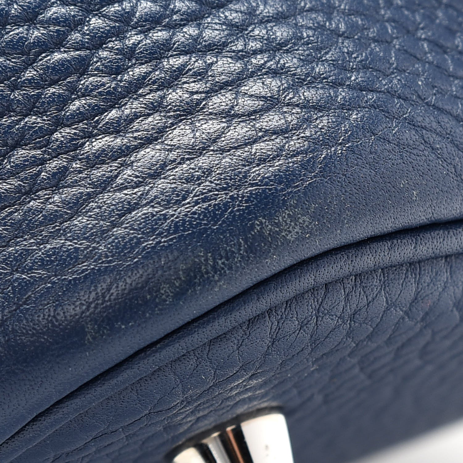 Hermes Taurillon Clemence Picotin Lock 22 MM Bleu Saphir 13 of 15