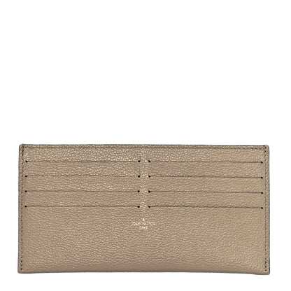 Louis Vuitton Calfskin Felicie Chain Wallet Card Holder Insert Tourterelle 1 of 5