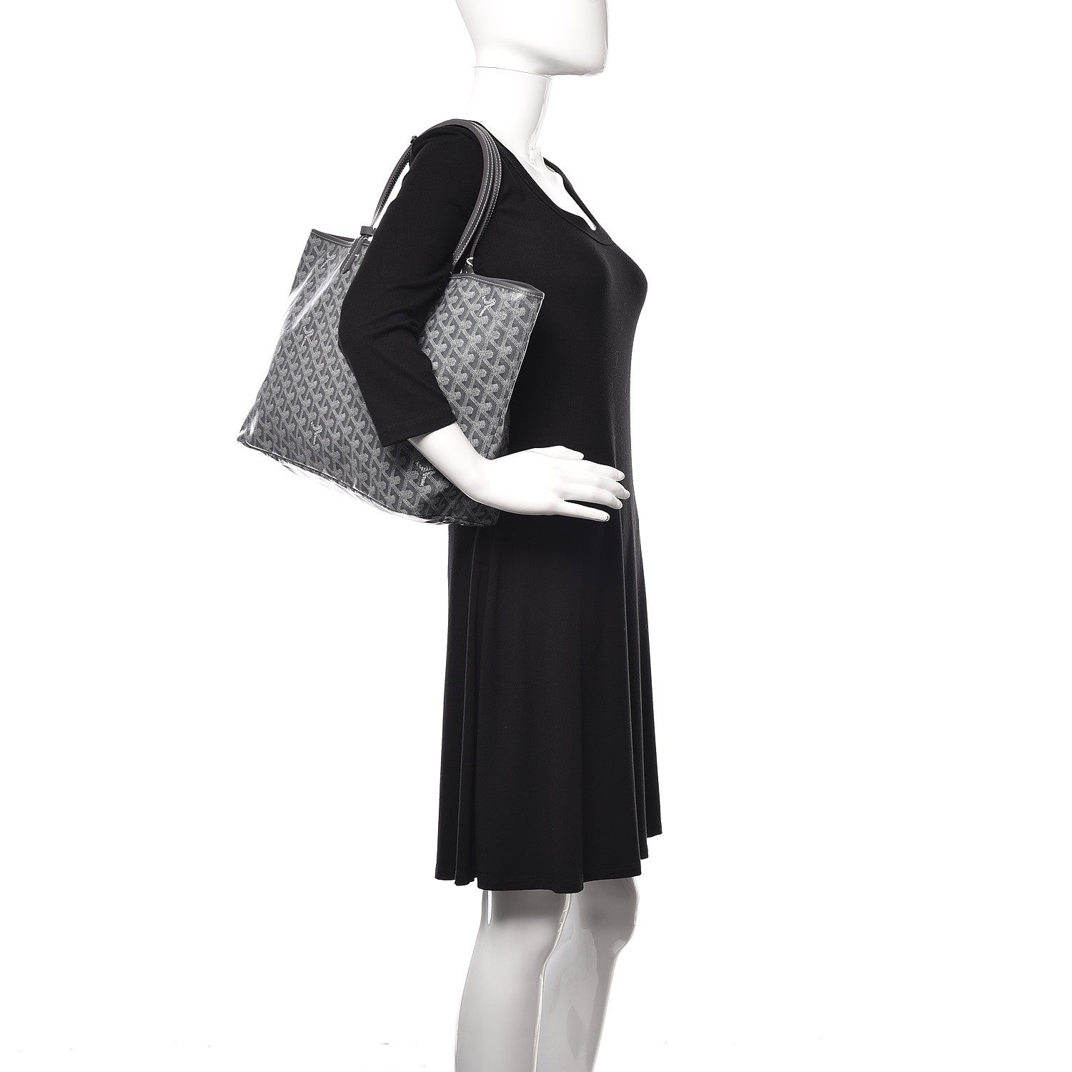 Goyard Goyardine Saint Louis PM Grey 2 of 11