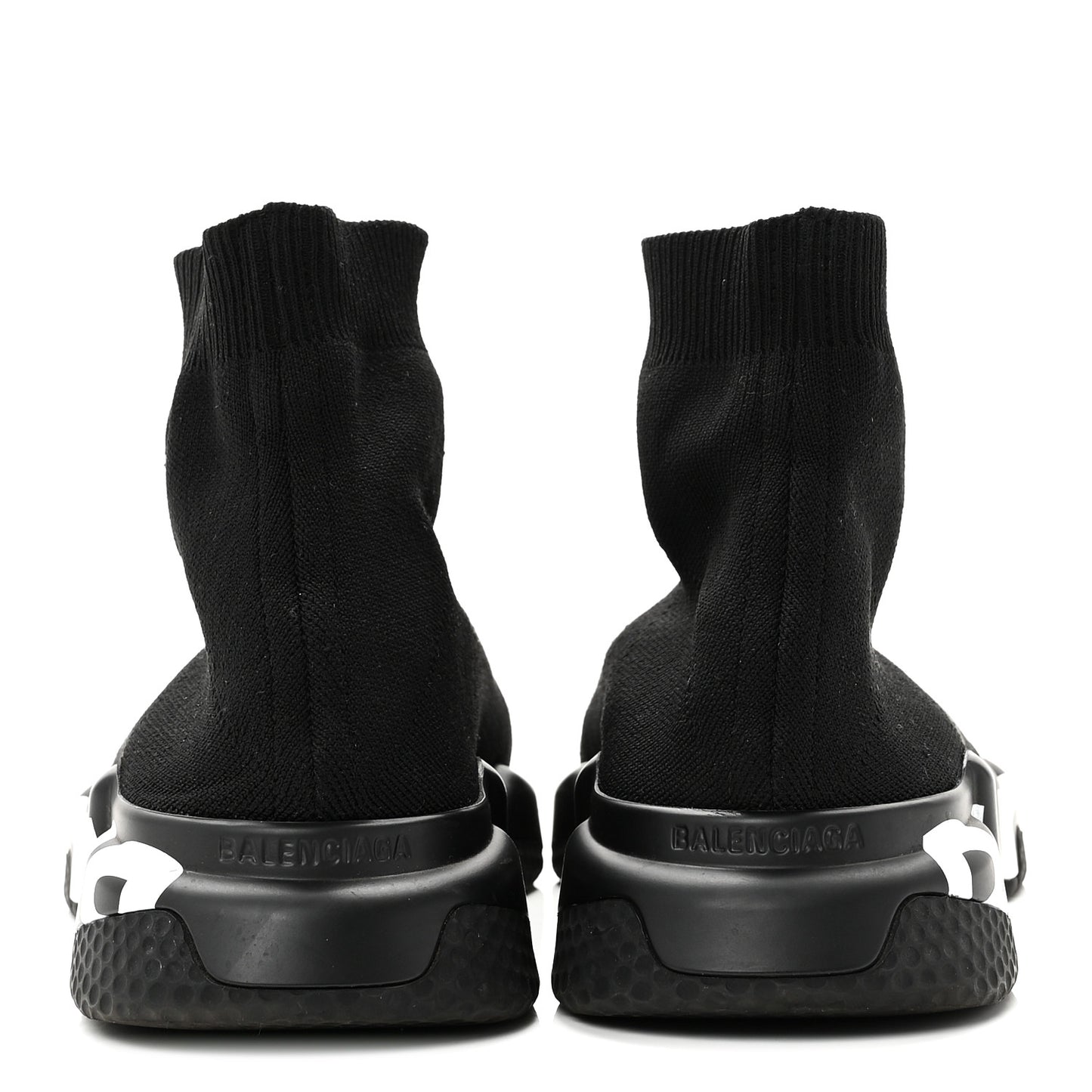 Neoprene Knit Mens Speed Graffiti Sneakers 43 Black White