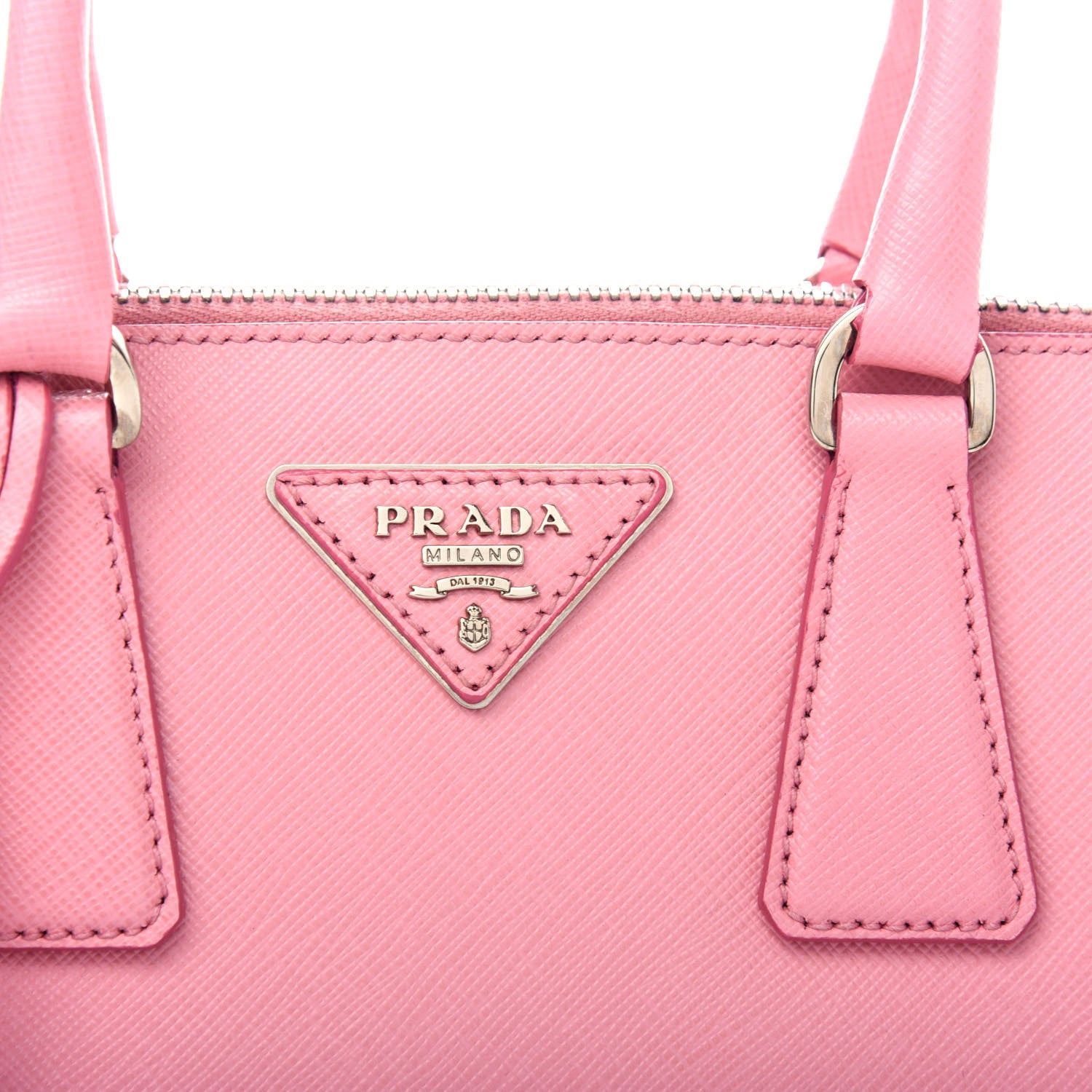 Prada Saffiano Lux Small Promenade Tote Petalo 10 of 10