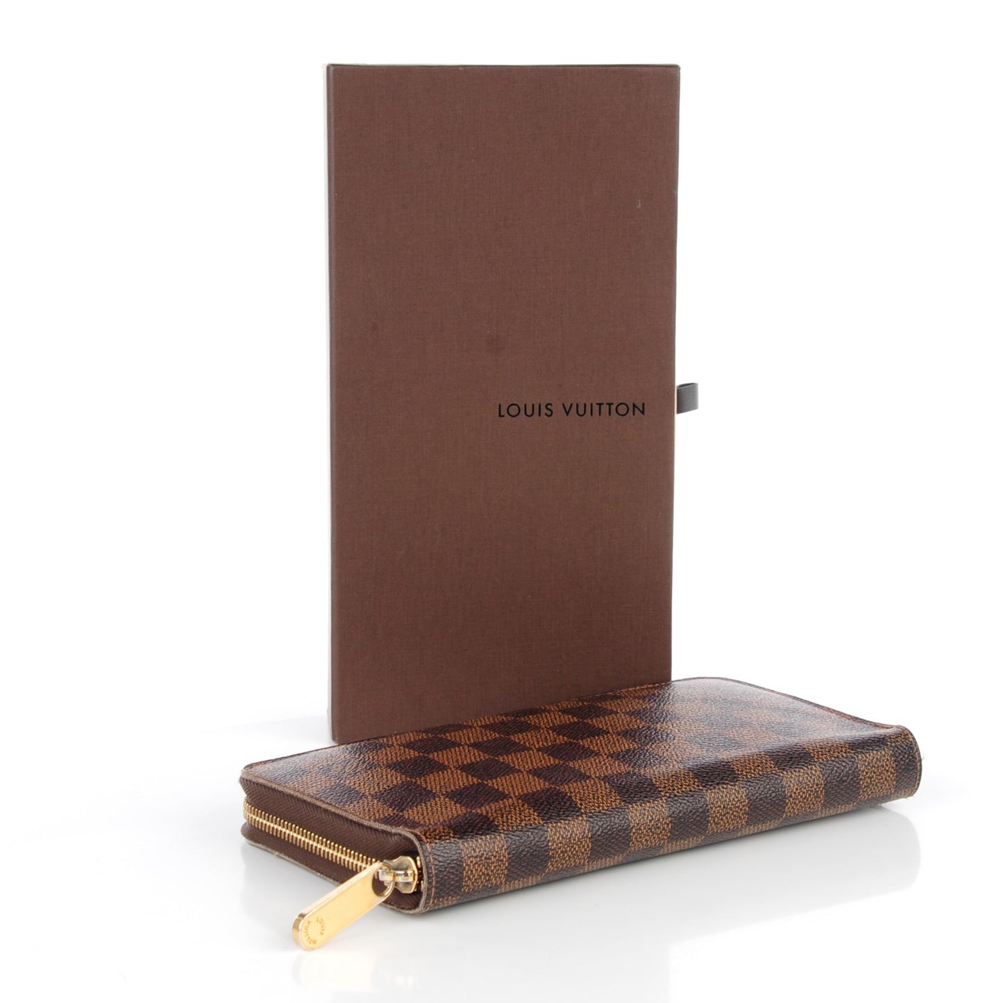 Damier Ebene Zippy Organizer Wallet