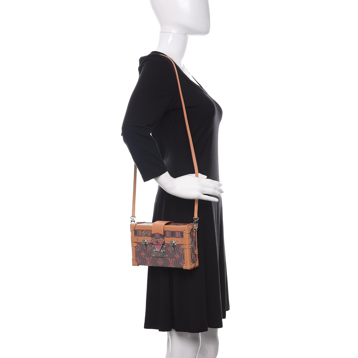 Louis Vuitton Monogram LV Pop Petite Malle Rose 2 of 11