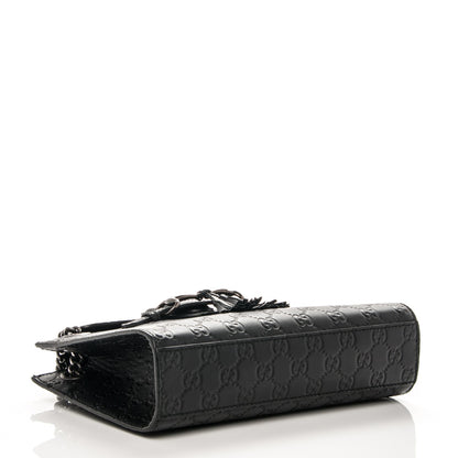 Gucci Guccissima Small Emily Shoulder Bag Black 4 of 8