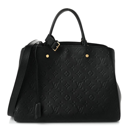 Louis Vuitton Empreinte Montaigne GM Black 1 of 10