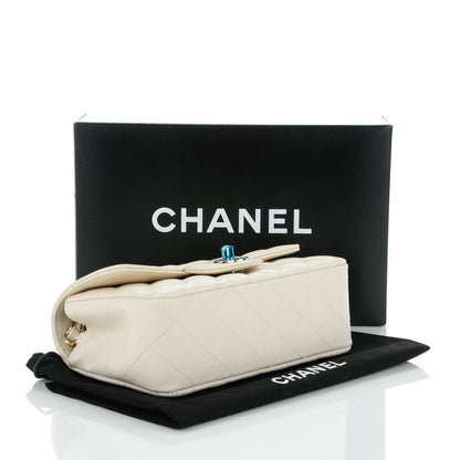 Chanel Caviar Quilted Mini Rectangular Flap White 4 of 8