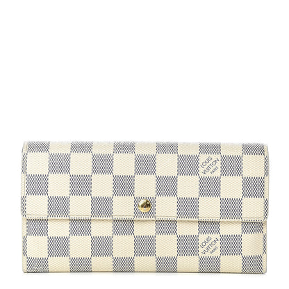 Louis Vuitton Damier Azur Sarah Wallet 1 of 15