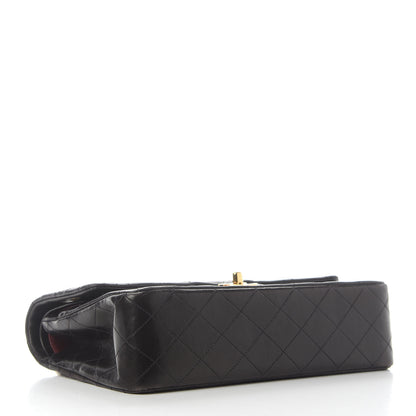 Chanel Lambskin Quilted Medium Double Flap Black 4 of 12