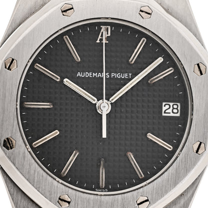 Audemars Piguet Stainless Steel 36mm Royal Oak Quartz Watch Black 56023ST 5 of 5