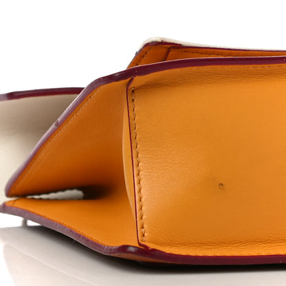 MCM Visetos Small Patricia Block Satchel White 9 of 13