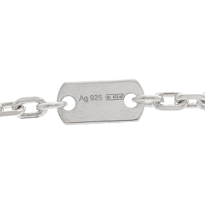 Gucci Sterling Silver Trademark Charm Necklace 5 of 5