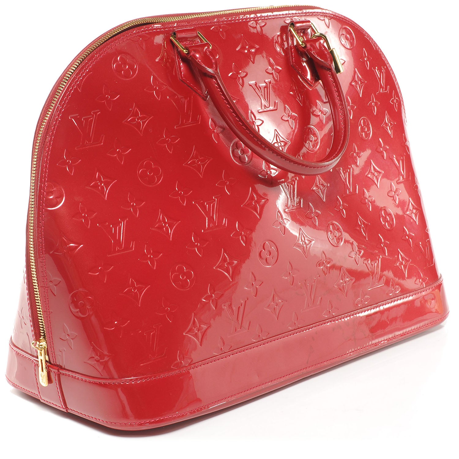 Louis Vuitton Vernis Alma GM Pomme D'Amour 3 of 6