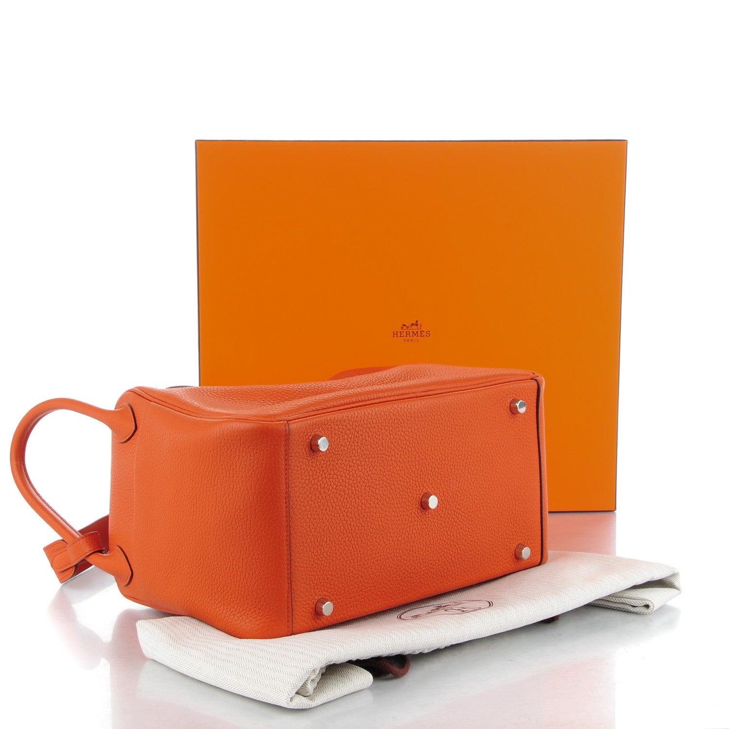 Hermes Taurillon Clemence Lindy 30 Terre Battue 4 of 9