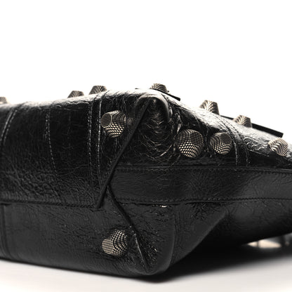 Balenciaga Agneau Arena Medium Le Cagole Carry All Bag Black 10 of 10