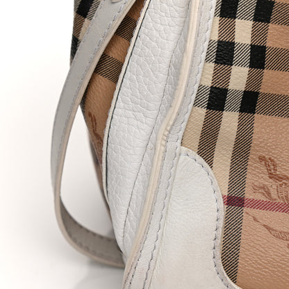 Burberry Haymarket Check Small Gladstone White 30 of 41