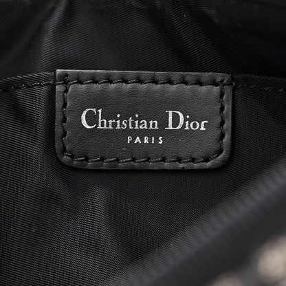 Christian Dior Monogram Shoulder Bag Pochette Black 6 of 14