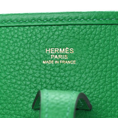 Hermes Taurillon Clemence Evelyne III PM Bambou 8 of 10